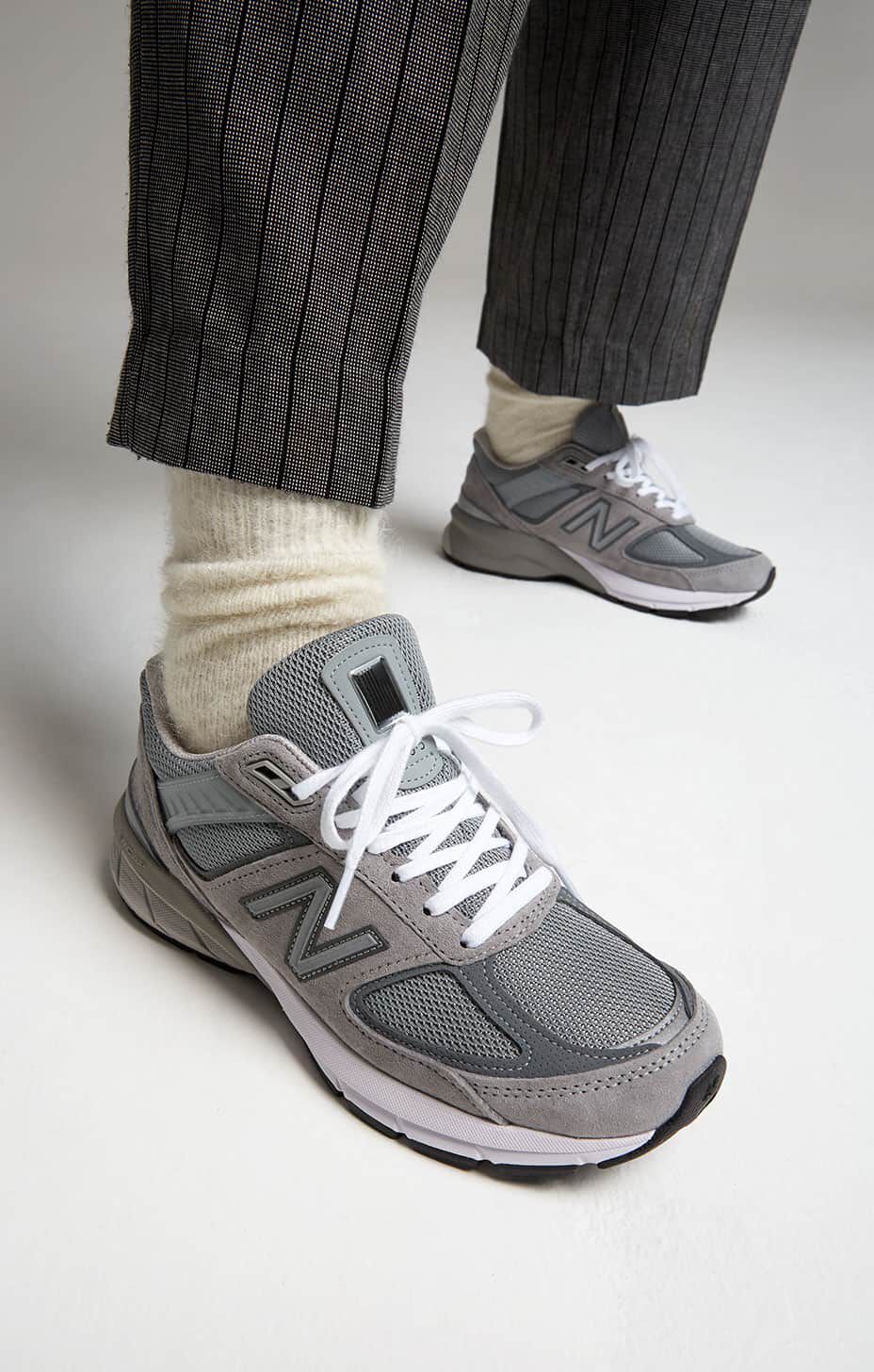 new balance grey sneakers