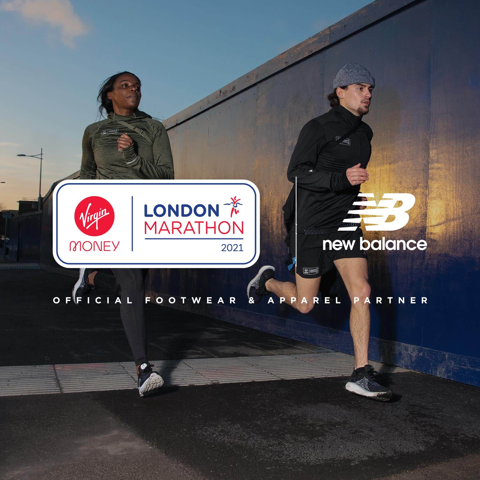 new balance london marathon gear