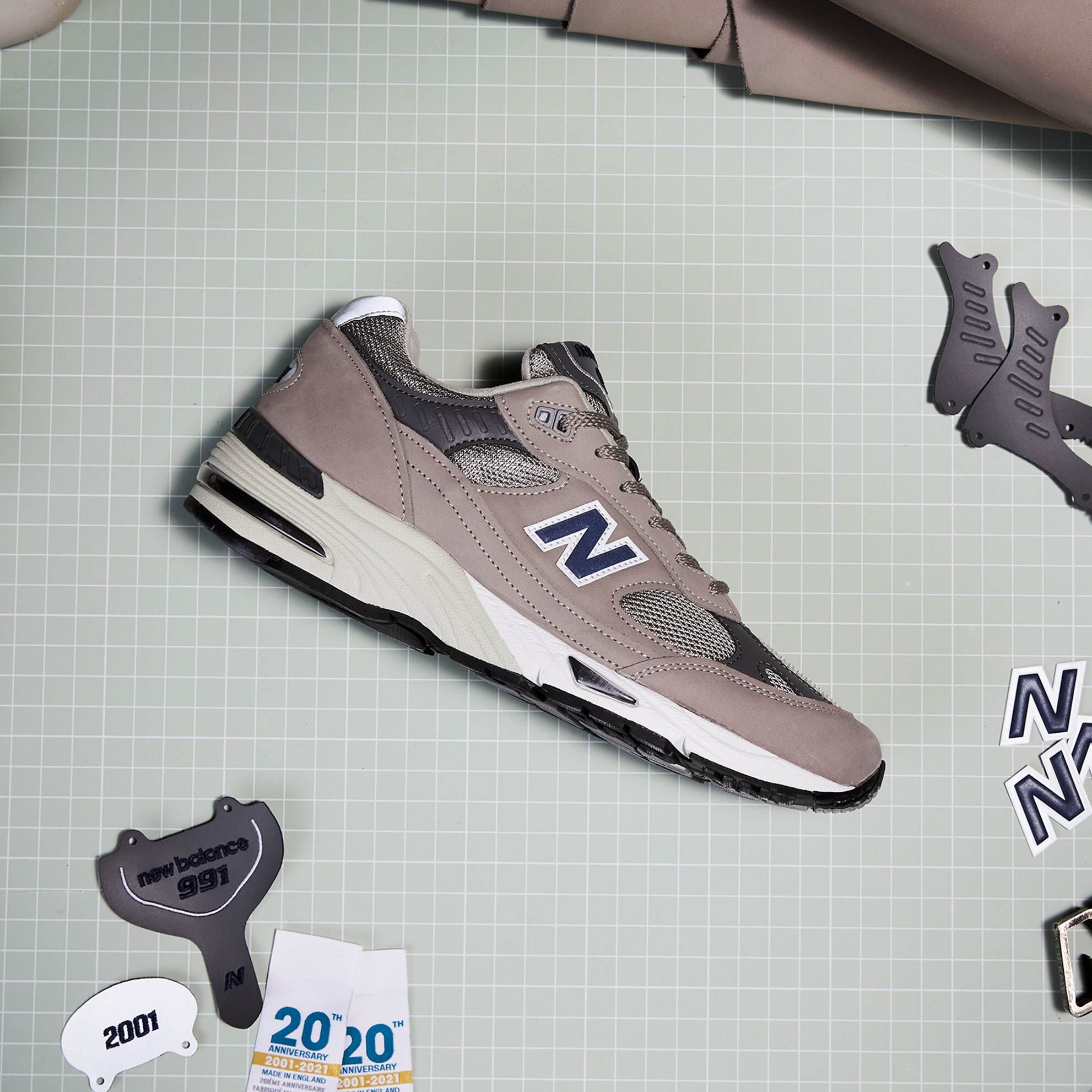 new balance grey made in uk 991 anniversary sneakers