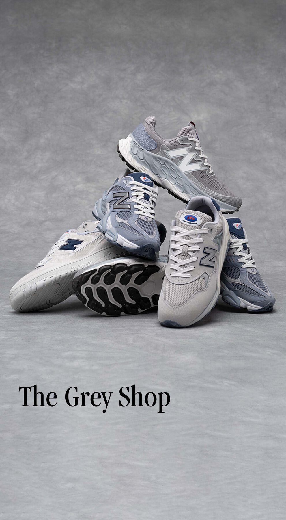 Grey Lifestyle Shoes Collection - New Balance